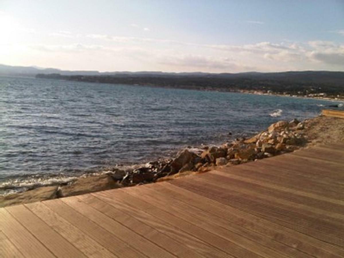 Apartament Les Palmiers Saint-Cyr-sur-Mer Zewnętrze zdjęcie
